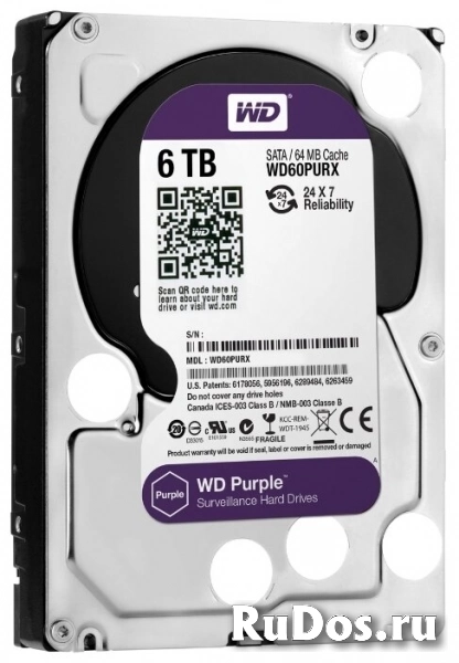 Жесткий диск Western Digital WD60PURX фото