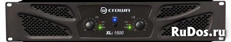CROWN XLi 1500 усилитель Cтерео: 450 Вт/ 4Ом, 330Вт / 8Ом Мост: 900Вт/8 Ом фото