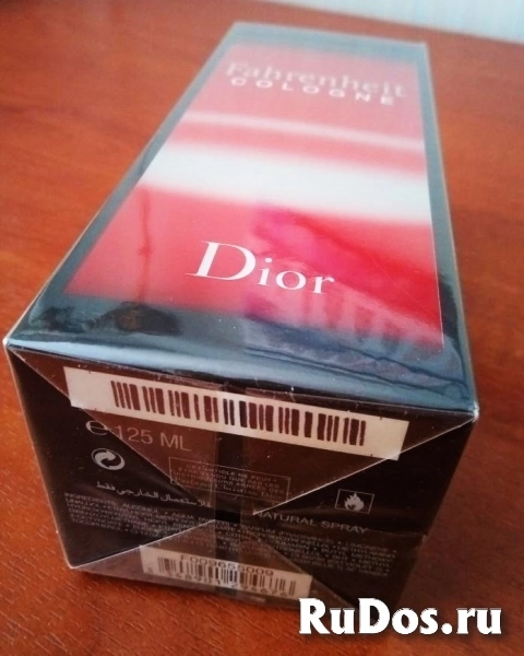 Christian Dior Fahrenheit Cologne 125 мл 2015 г.в. изображение 4