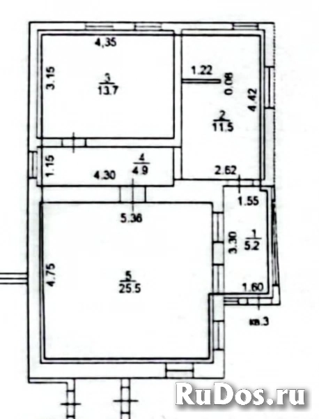 2-к квартира, 60 м2, 1/1 эт. в частном секторе г. Орел. фото