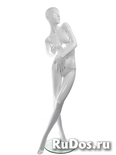 Манекен женский белый глянцевый TANGO 07F-01G фото