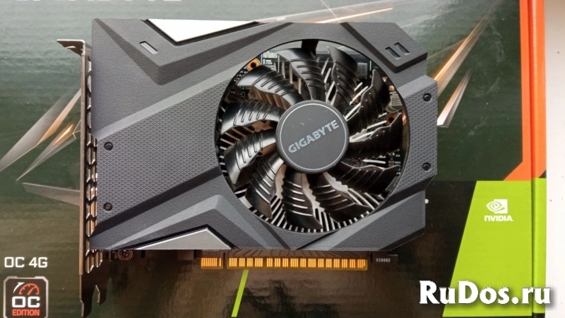 Видеокарта GIGABYTE NVIDIA GeForce GTX 1650 4 ГБ (GV-N1656OC-4GD) фото