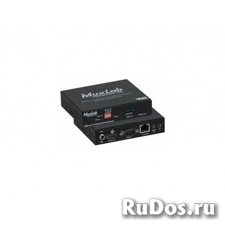 Передатчик-энкодер HDMI и Audio over IP, сжатие H.264/H.265, с PoE 500762-TX MuxLab фото