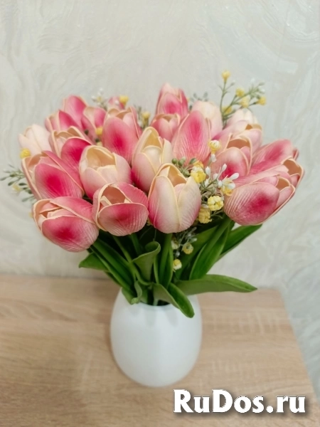 Искусственные тюльпаны изображение 7