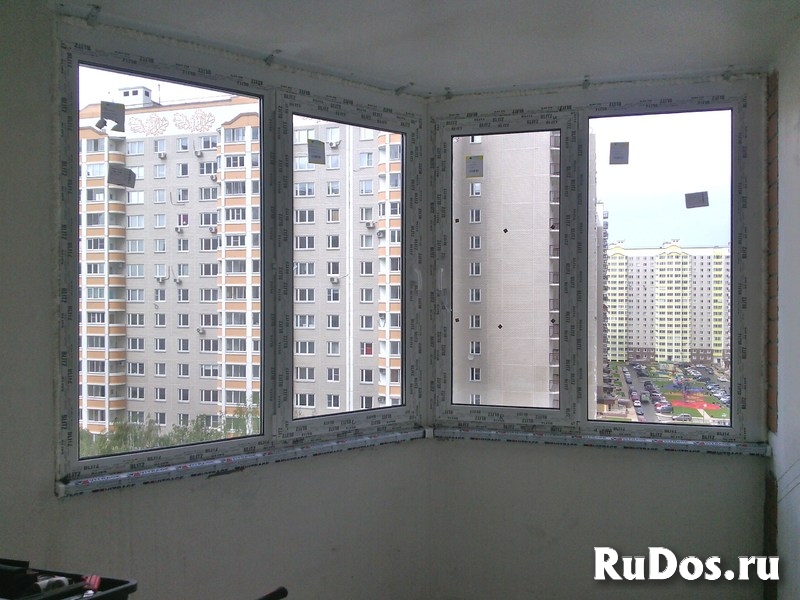 Остекление балконов- окна пвх фото