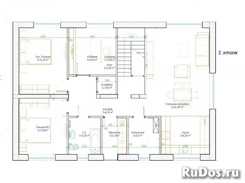 Продам дом 194.5 м2 изображение 4