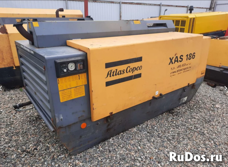 Компрессор дизельный Atlas Copco XAS 186 фото