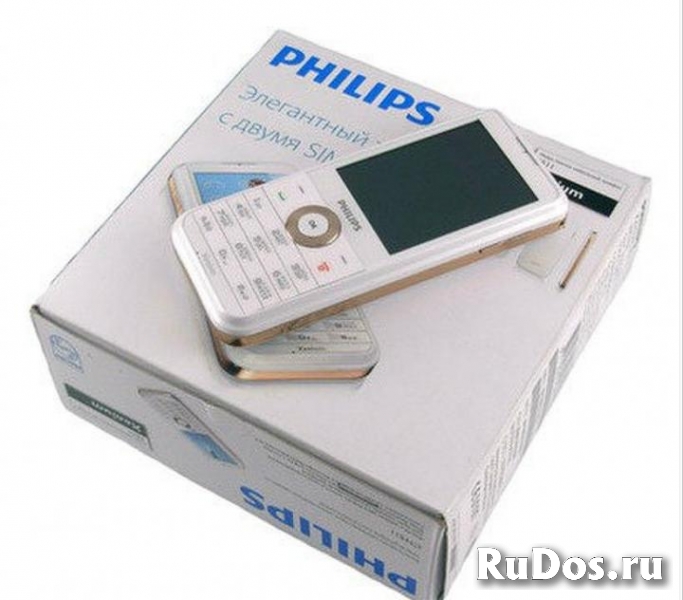Новый Philips Xenium F511 White (2-сим,оригинал) фото