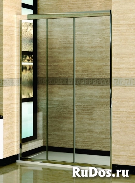 Душевая дверь в нишу RGW Classic CL-11 (1060-1110)х1850 профиль хром, стекло чистое фото