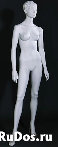 Манекен женский белый скульптурный LW-86 фото