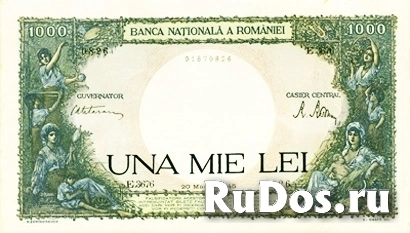 Банкнота Румынии фото