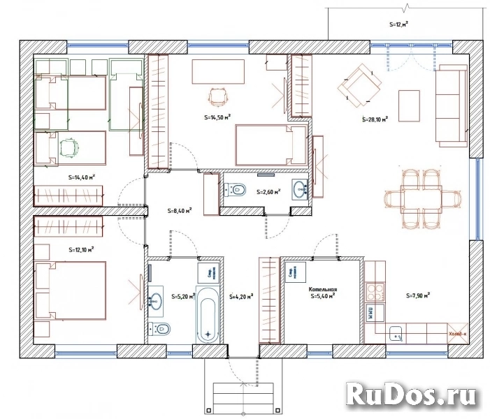 Продам дом 117 м2 изображение 4