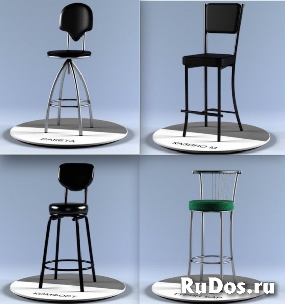 Барные стулья "Ромашка бар" и другие модели. фотка
