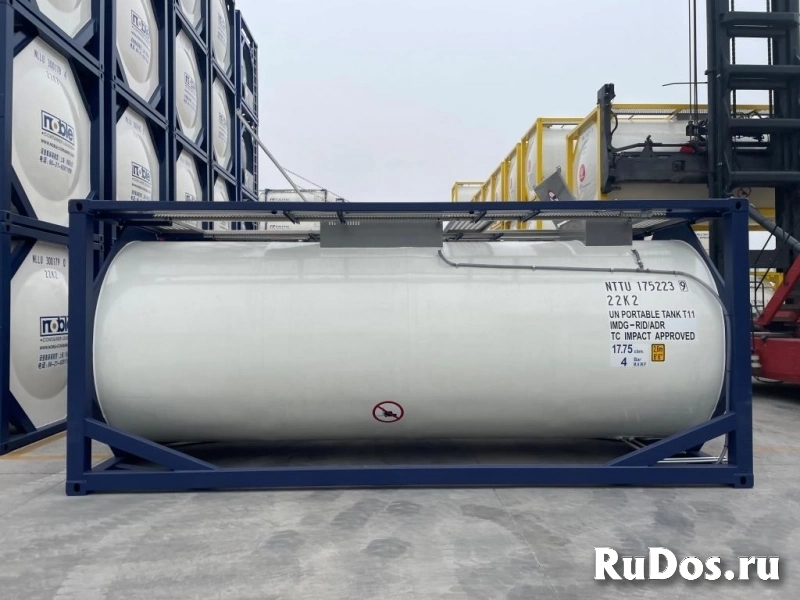 Танк-контейнер тип Т11 объём 18м3 для перевозки нефтепродуктов фото
