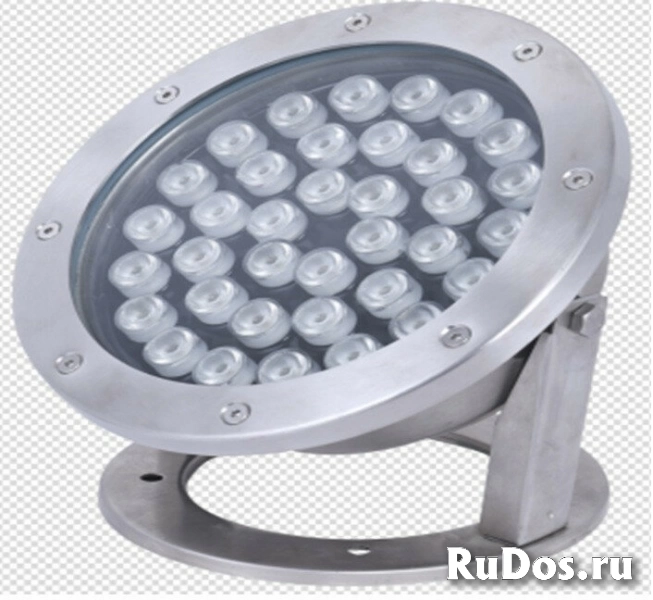 Светодиодный светильник подводный D230 36W 24V IP68 на светодиодах OSRAM (Германия) RGB фото