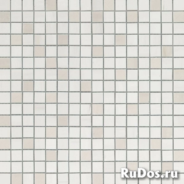 Плитка Atlas Concorde Marvel Stone Marvel Bianco Dolomite Mosaic Q 9MQB 30,5x30,5 фото