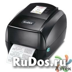 Принтер этикеток Godex RT863i термотрансферный 600 dpi темный, LCD, Ethernet, USB, RS-232, защищенный корпус, 011-863002-000 фото