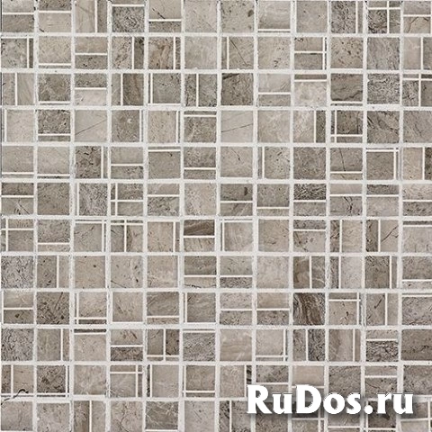 Мозаика Impronta Marmi Imperiali Mosaico Grey 30 +15066 300x300 мм (Керамическая плитка для ванной) фото