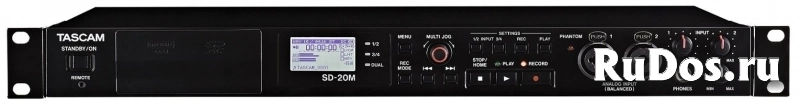 Tascam SD-20M 2-канальный SD рекордер-плеер Wav/MP3 фото