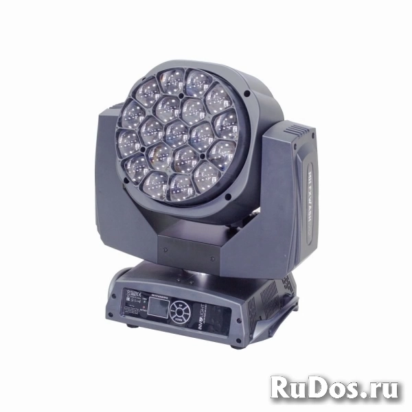 Involight MH FXWASH1912 - LED вращающаяся голова 19x15 Вт RGBW 4в1, зум 4°-60° фото