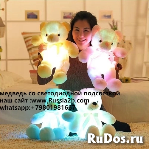 медведь со светодиодной подсветкой фото