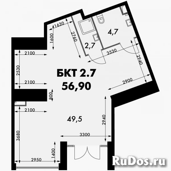 Сдам коммерческую недвижимость 56 м2 изображение 3