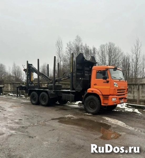 Камаз 43118 с манипулятором Велмаш Вм8 фотка