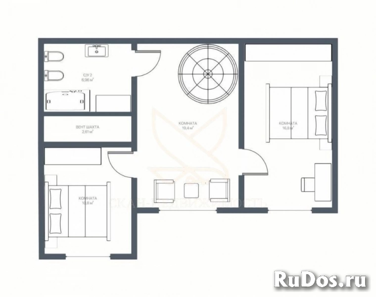 Продам 3 комнатную квартиру 119 м2 фотка