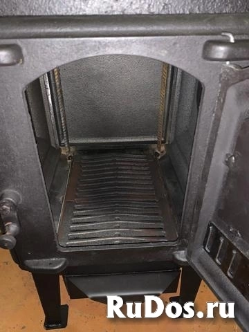 Печь-камин чугунный с варочной поверхностью изображение 5