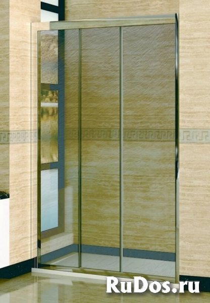 Душевая дверь в нишу RGW Classic CL-11 (1310-1360)х1850 профиль хром, стекло шиншила фото