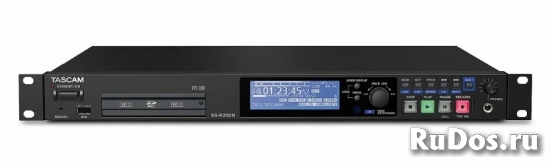 Tascam SS-R250N рекордер Wav/MP3 плеер на SD/CF card/ USB, XLR/RCA фото