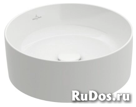 Раковина 40 см VilleroyBoch Collaro 4A1840 CeramicPlus фото