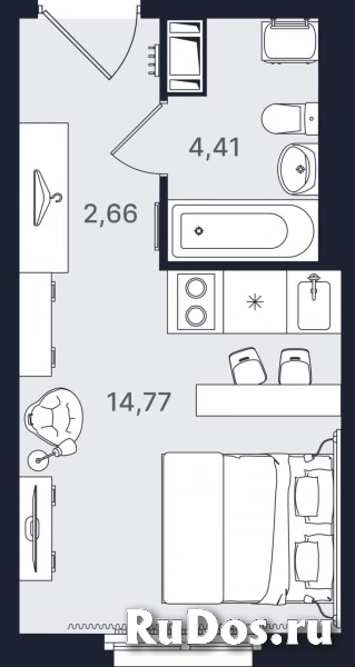 Продам 1 комнатную квартиру 21 м2 фото