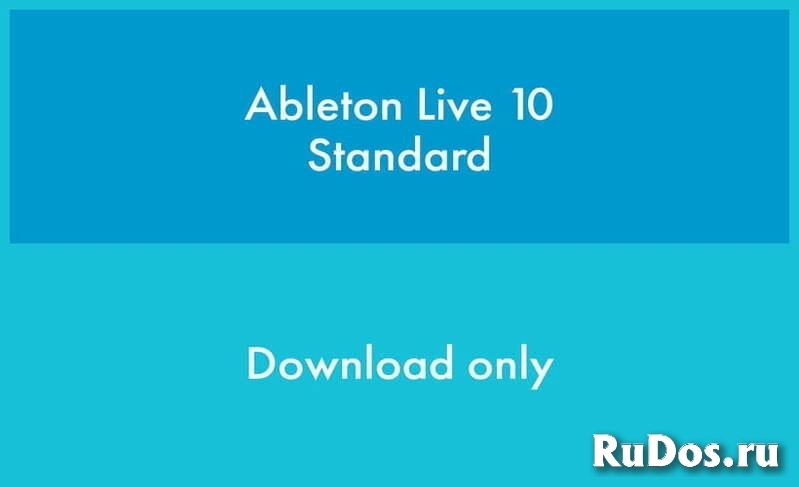 Софт для студии Ableton Live 10 Standard UPG from Live 1-9 Standard E-License фото