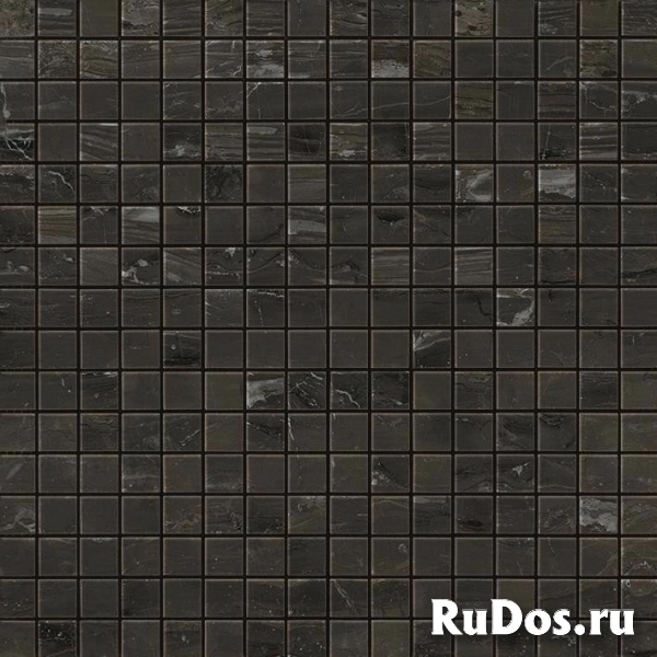 Плитка Atlas Concorde Marvel Edge MARVEL Absolute Brown Mosaico Lappato AEOX 30x30 фото