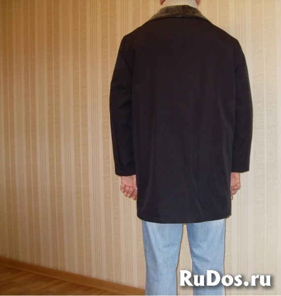 Пальто зимнее мужское на меху. изображение 3