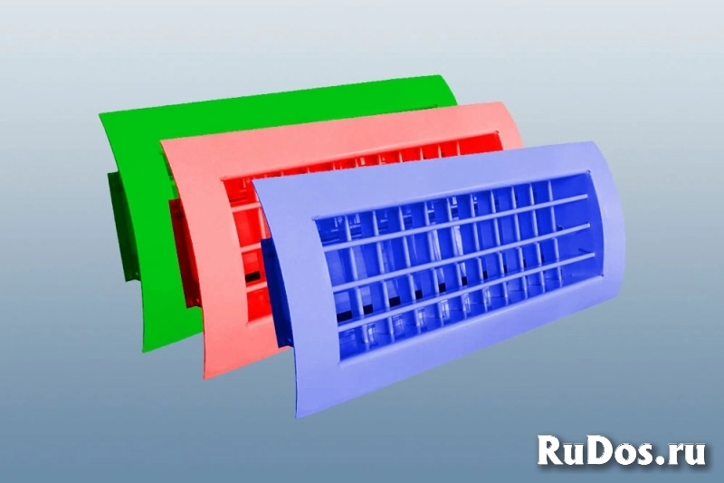 Регулируемая решетка РАД-Ц+Р (цветная) 1000 * 450 (Ш * В) фото