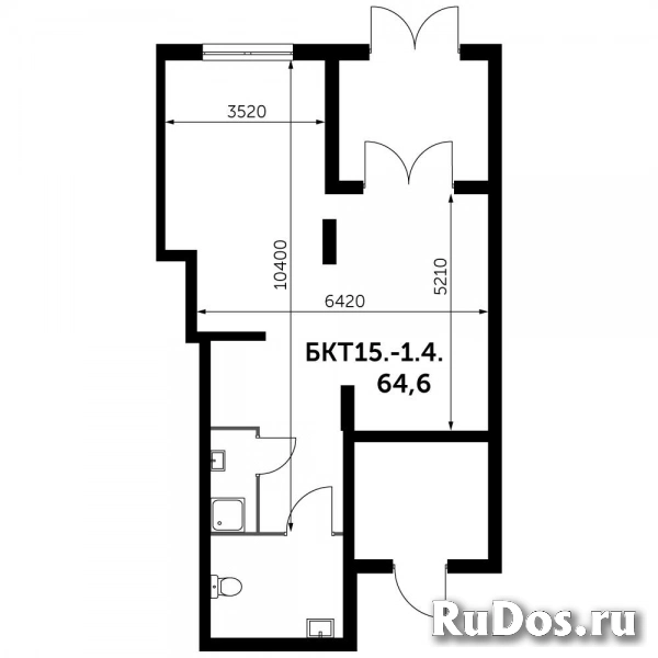 Продам коммерческую недвижимость 56 м2 изображение 3