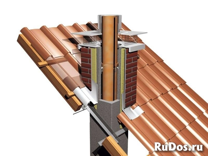 Монтаж керамических дымоходов под ключ. изображение 4