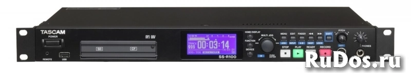 Tascam SS-R100 рекордер WAVE/ MP3 плеер на SD/CF card/ USB фото