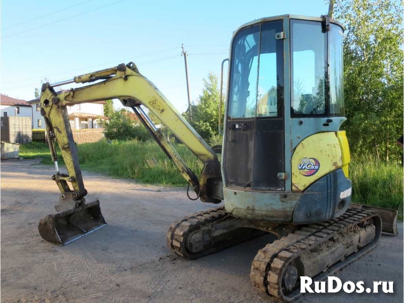 Миниэкскаватор Yanmar 35, 4 тонны, 3 ковша фотка