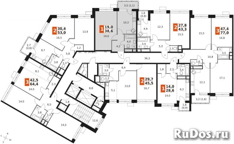 Продам 1 комнатную квартиру 38 м2 фото