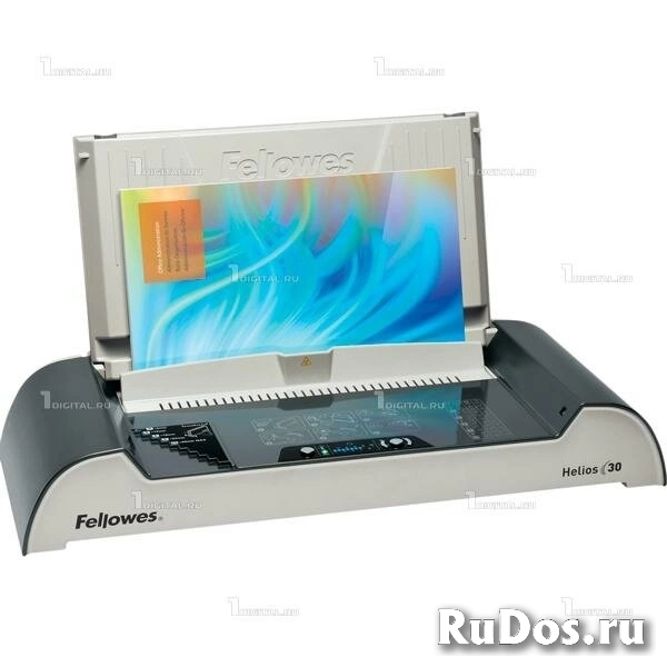 Термопереплётчик Fellowes Helios 30 (FS-5641001) под термопапки, сшивает до 30мм (300 листов) фото