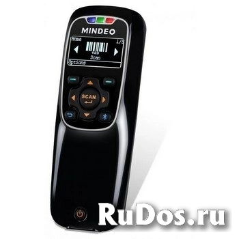Беспроводной сканер штрих-кода Mindeo MS3690, датаколлектор, память на 500000 ШК, 2D, Wi-Fi, USB, черный, ЕГАИС, обязательная маркировка фото