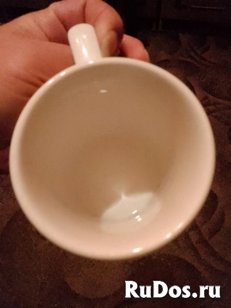 Кружка ручной работы коллекционный фарфор. изображение 3