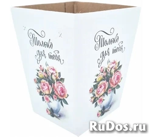Упаковка для цветов от производителя оптом и в роз изображение 9
