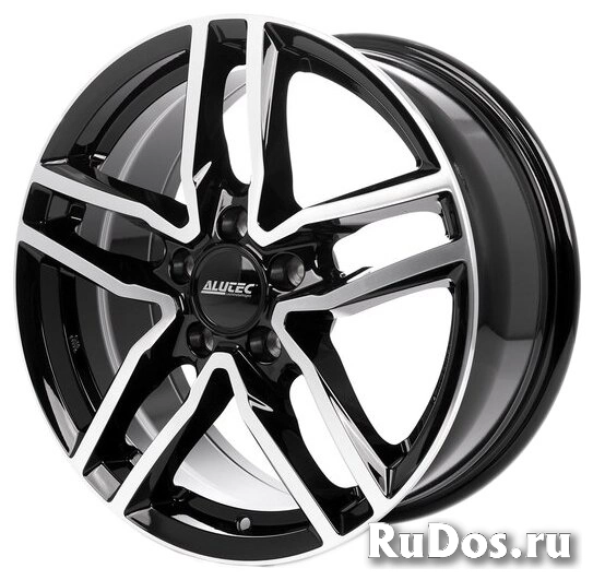 Колесный диск Alutec Ikenu 8x19/5x112 D66.5 ET43 Diamond Black Front Polished фото