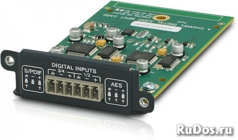 Symetrix 4 Channel Digital Input Card плата на 4 цифровых аудио входа фото
