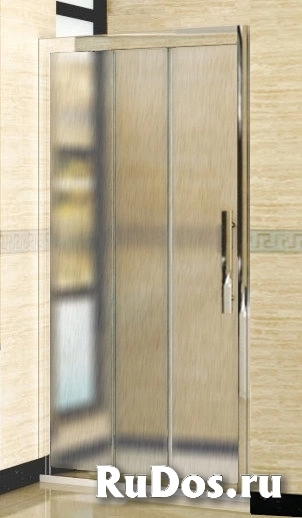 Душевая дверь в нишу RGW Classic CL-11 (860-910)x1850 профиль хром, стекло шиншилла фото
