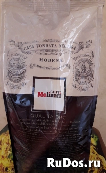 Кофе в зернах Molinari Qualita Oro, 1 кг изображение 4